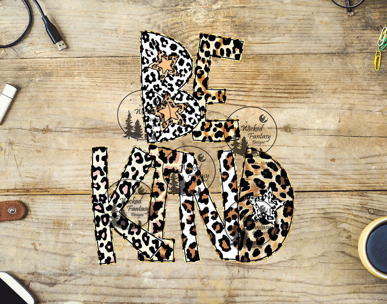 UVDTF Be Kind Leopard Print