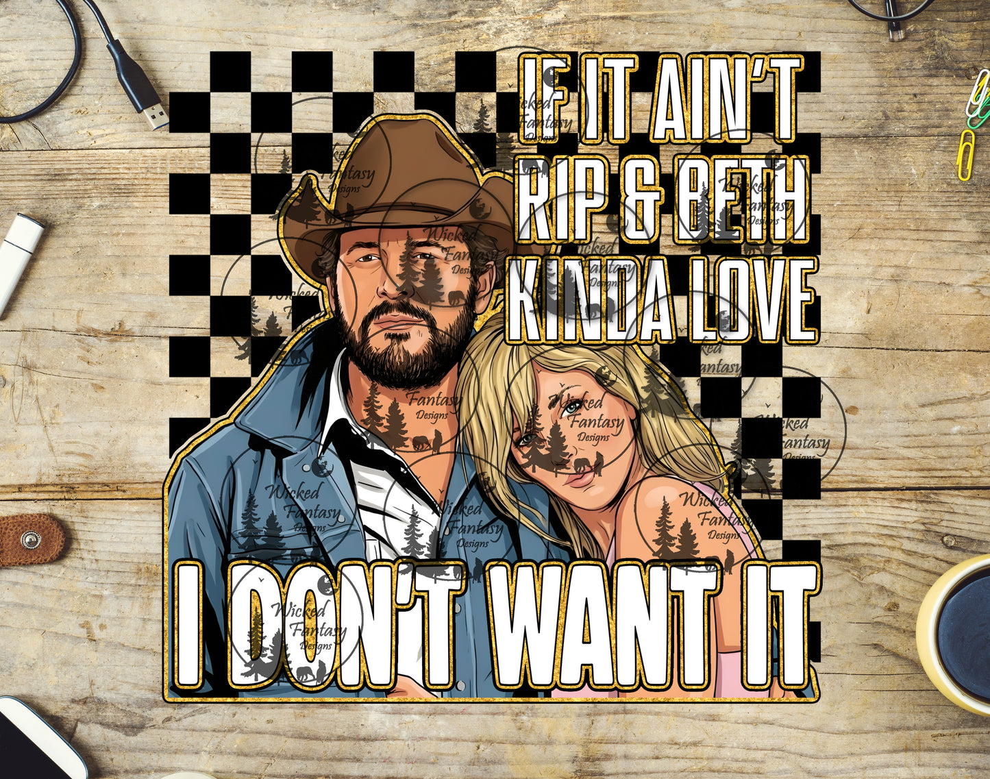 UVDTF If It Ain't Rip and Bet Kinda Love I Don't Want It