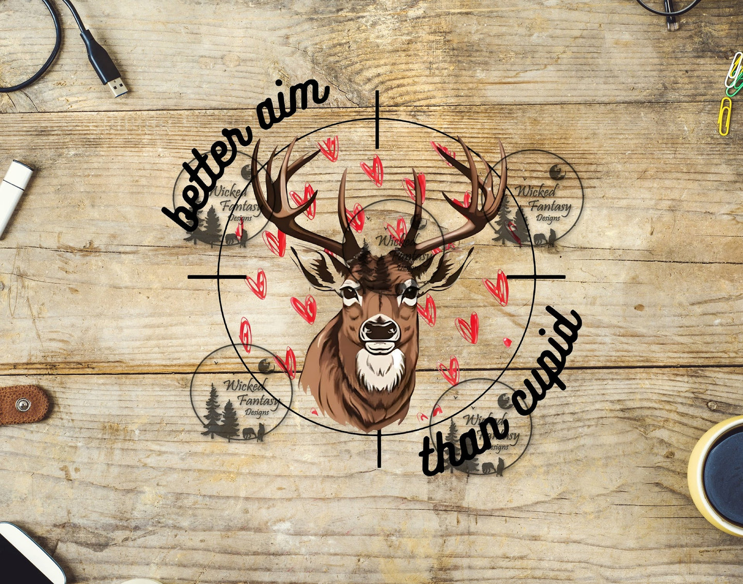 UVDTF Better Aim than Cupid Deer