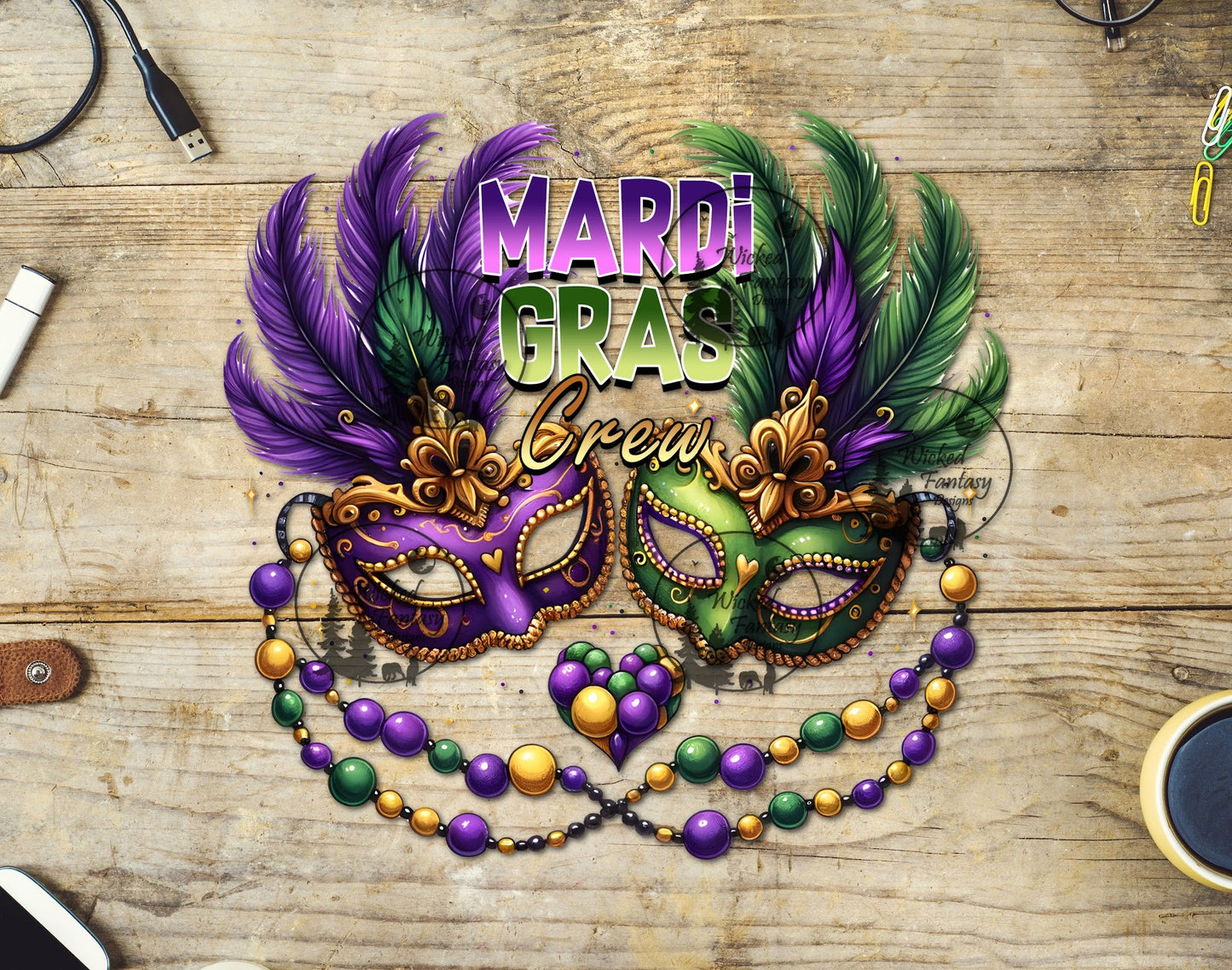 UVDTF Mardi Gras Crew