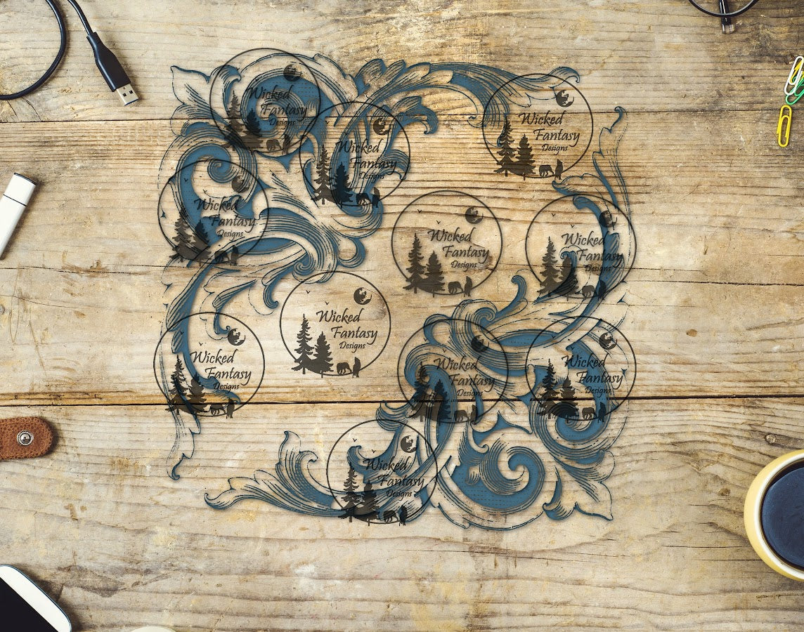 UVDTF Elegant Filagree