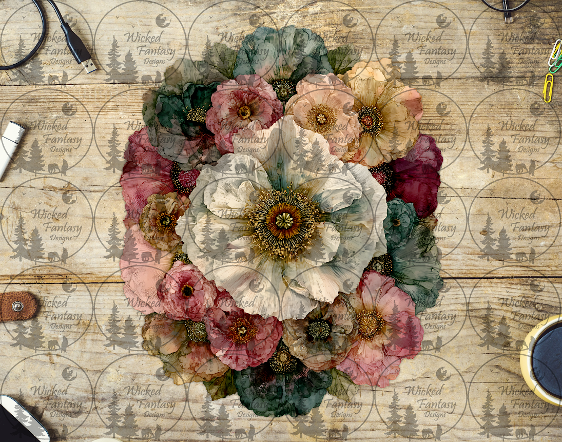 UVDTF Vintage Floral