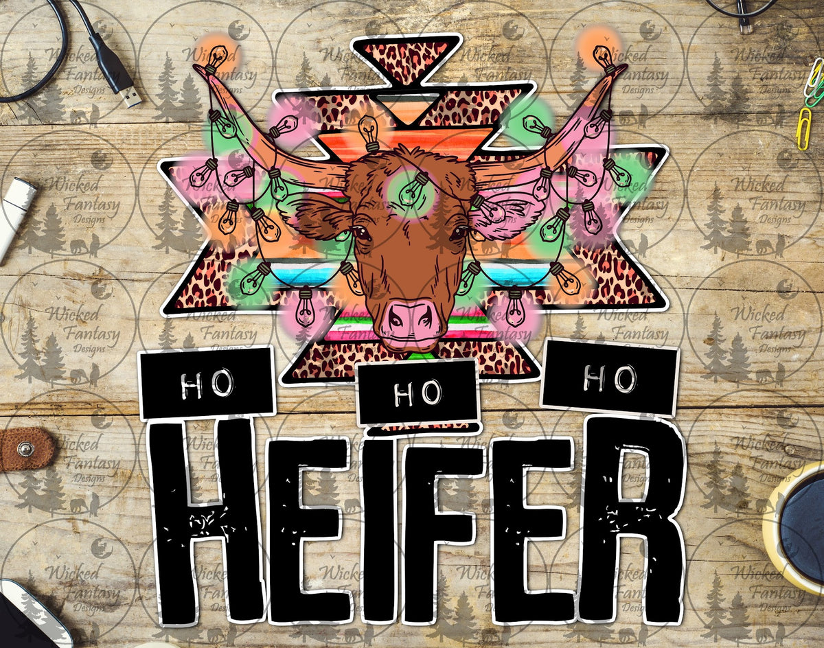 UVDTF Ho Ho Ho Heifer