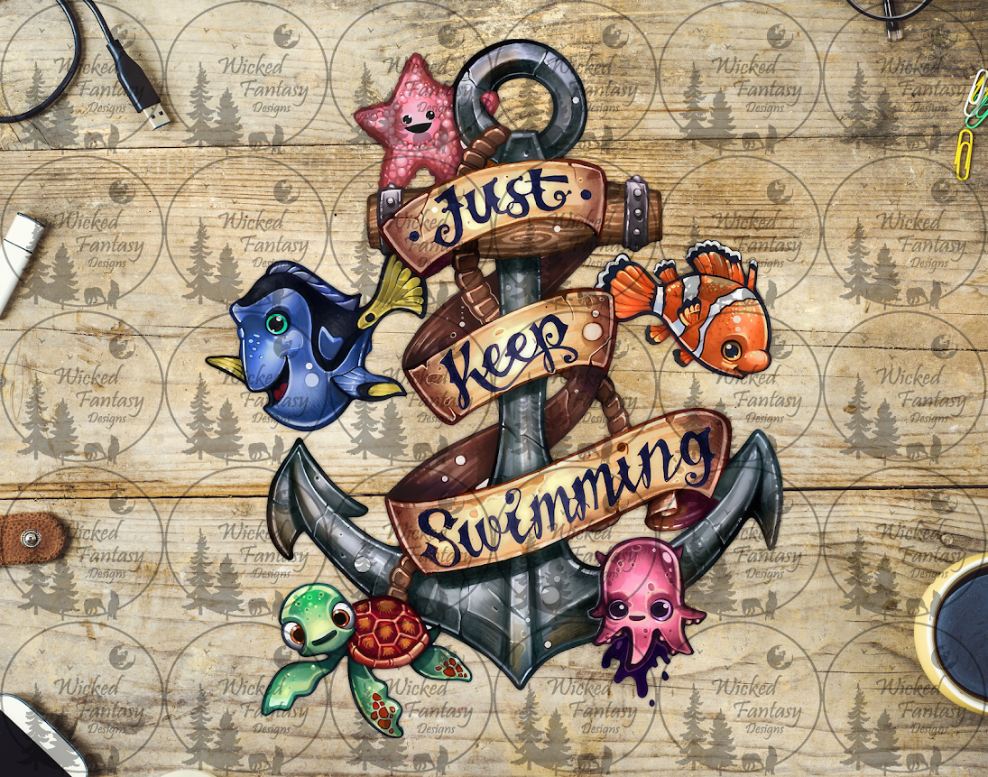 UVDTF Just Keep Swimming