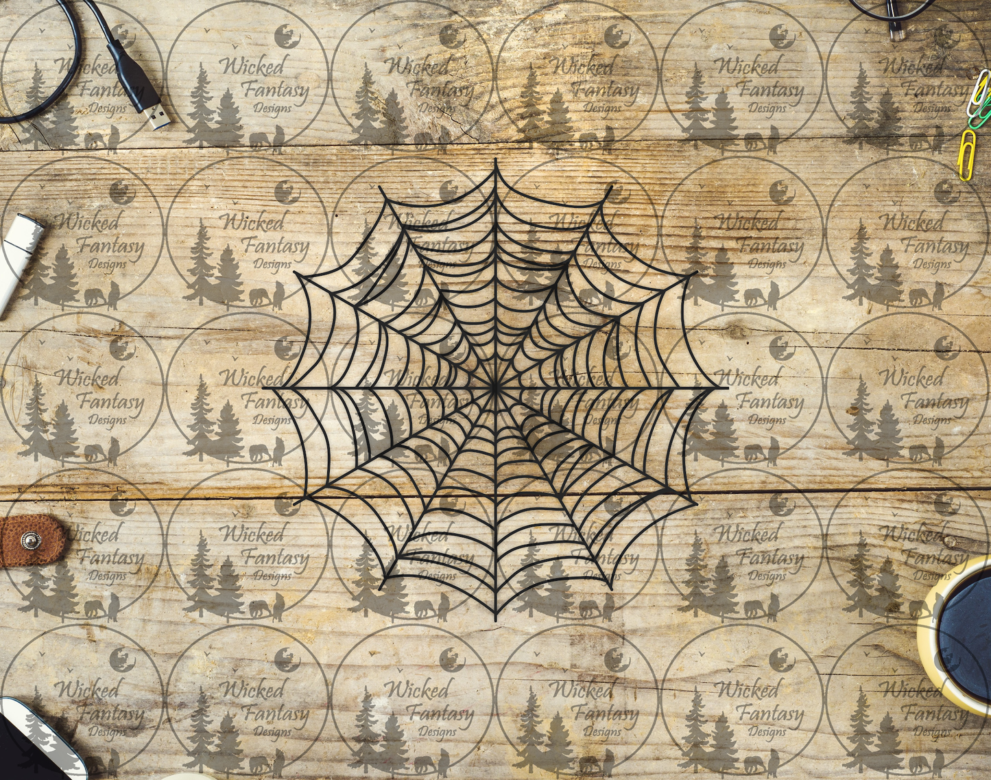 UVDTF Spider Web