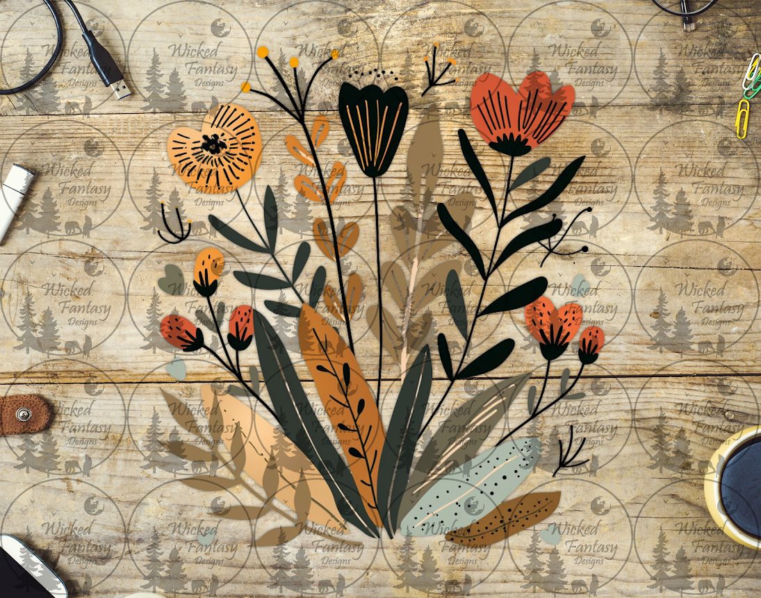 UVDTF Folk Art Florals