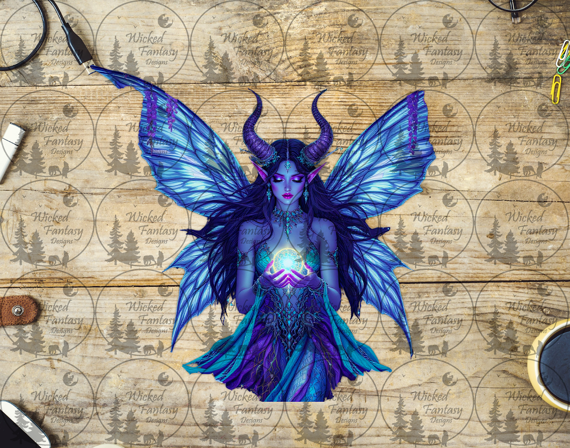 UVDTF Wicked Fairy with Glowing Orb