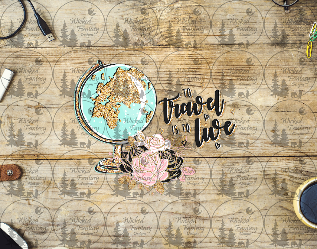 UVDTF To Travel is to Love with Globe
