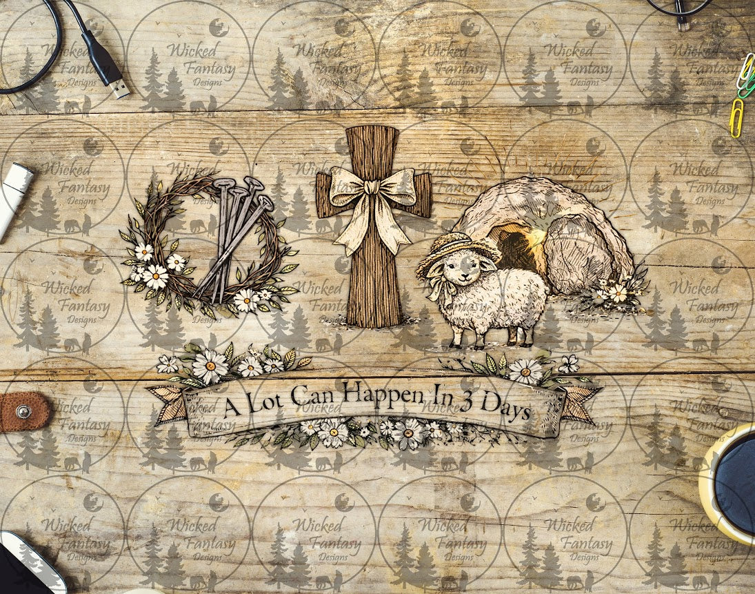 UVDTF A Lot Can Happen in Three Days Neutrals