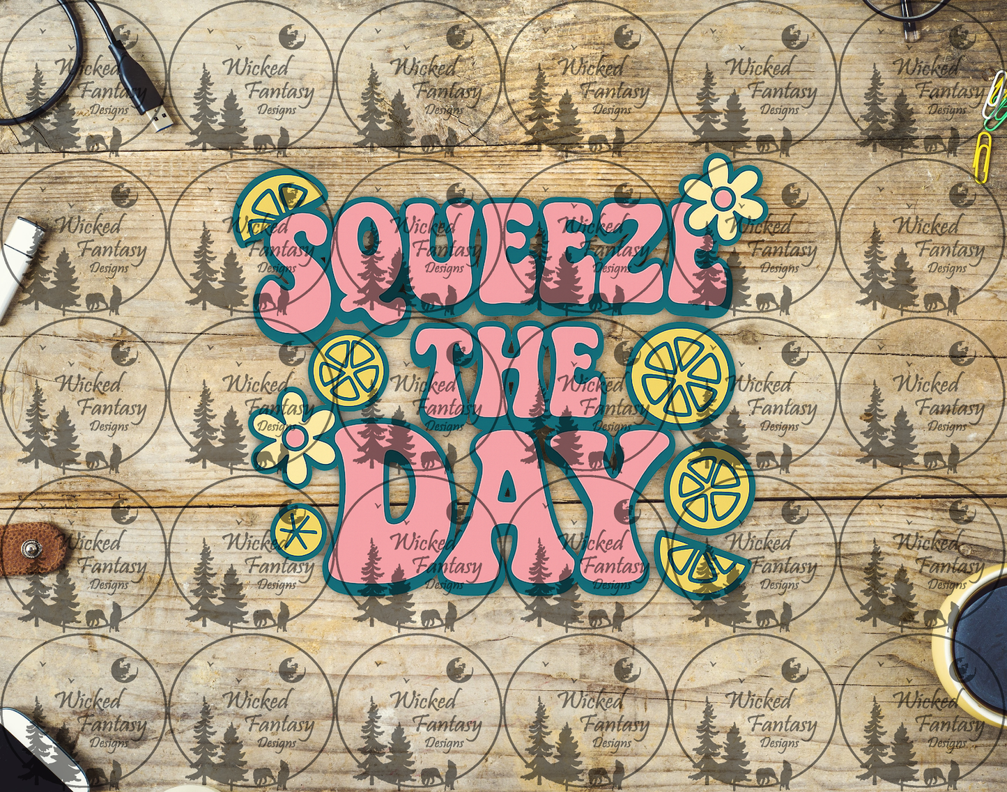 UVDTF Squeeze the Day Lemons