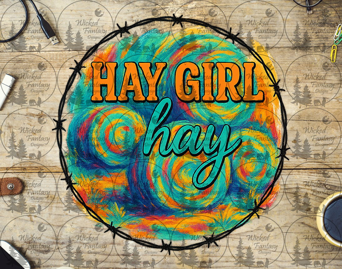 UVDTF Hay Girl Hay