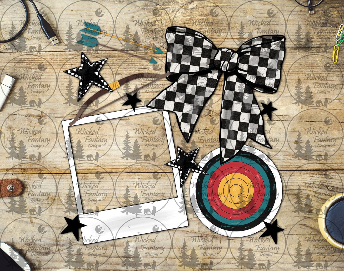UVDTF Archery Frame