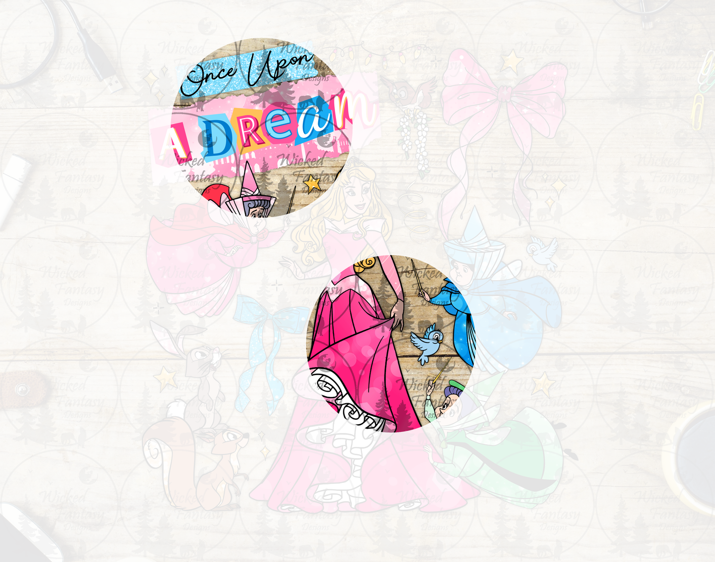 UVDTF Once Upon a Dream Collage