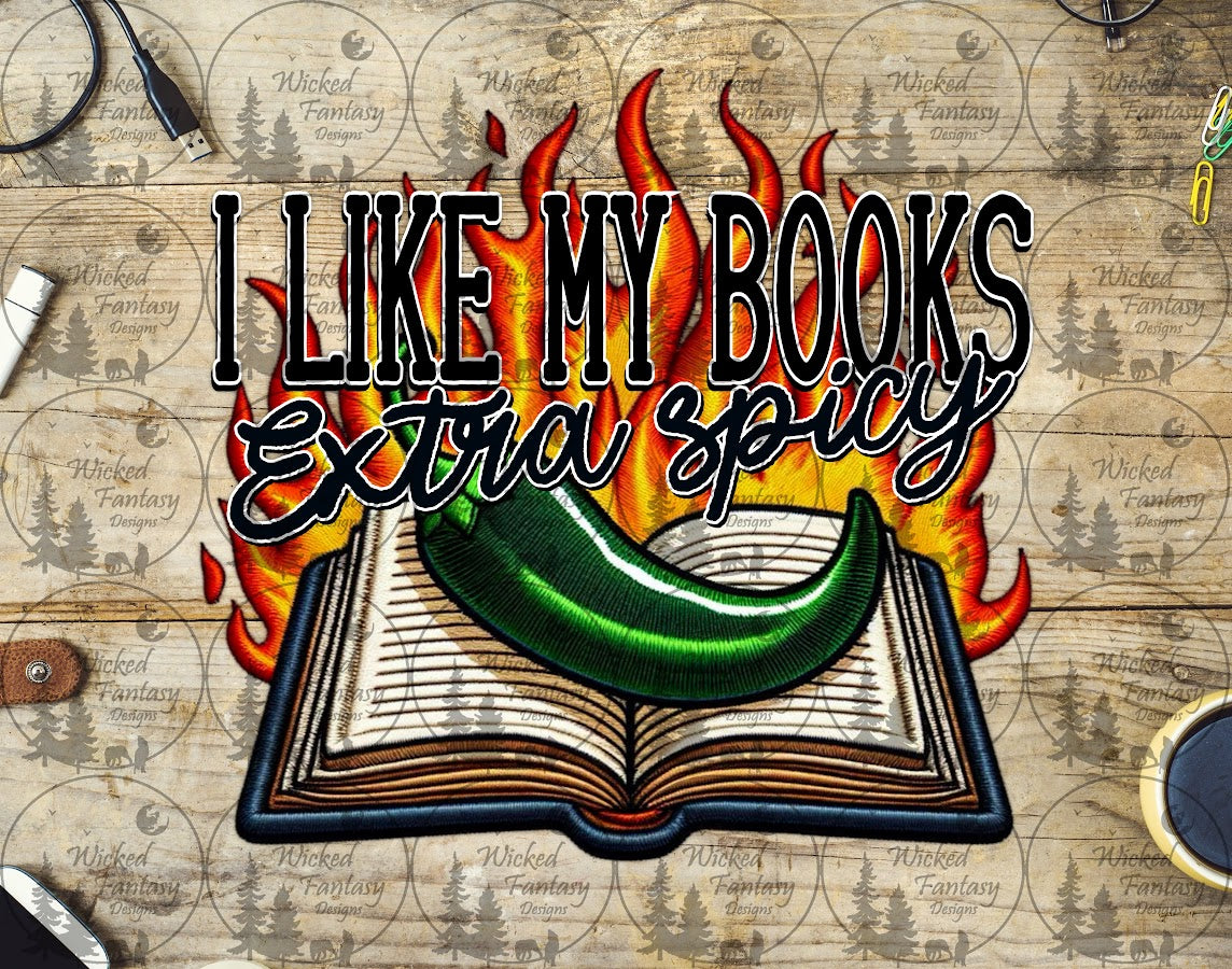 UVDTF I Like My Books Extra Spicy