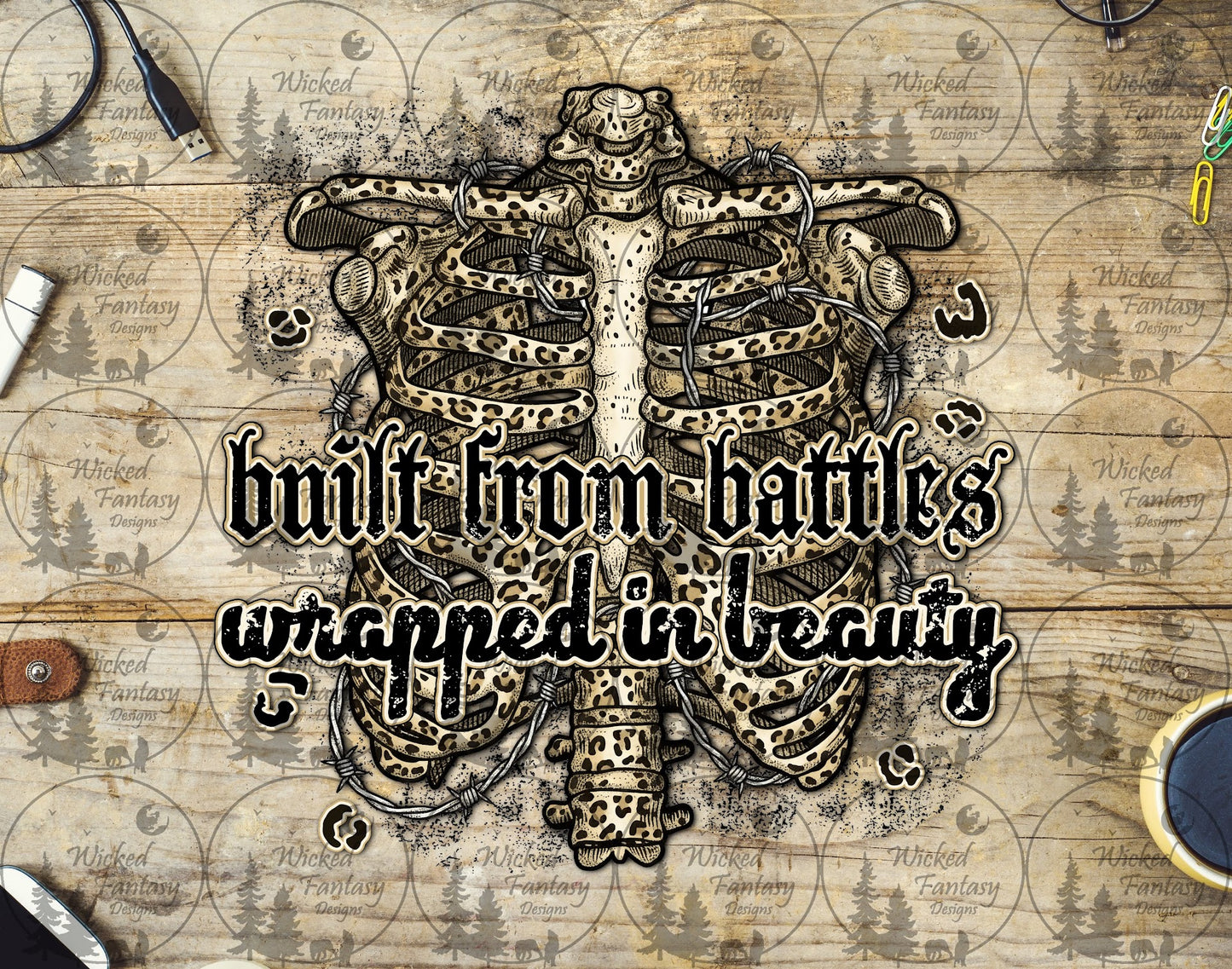 UVDTF Built From Battles Wrapped in Beauty