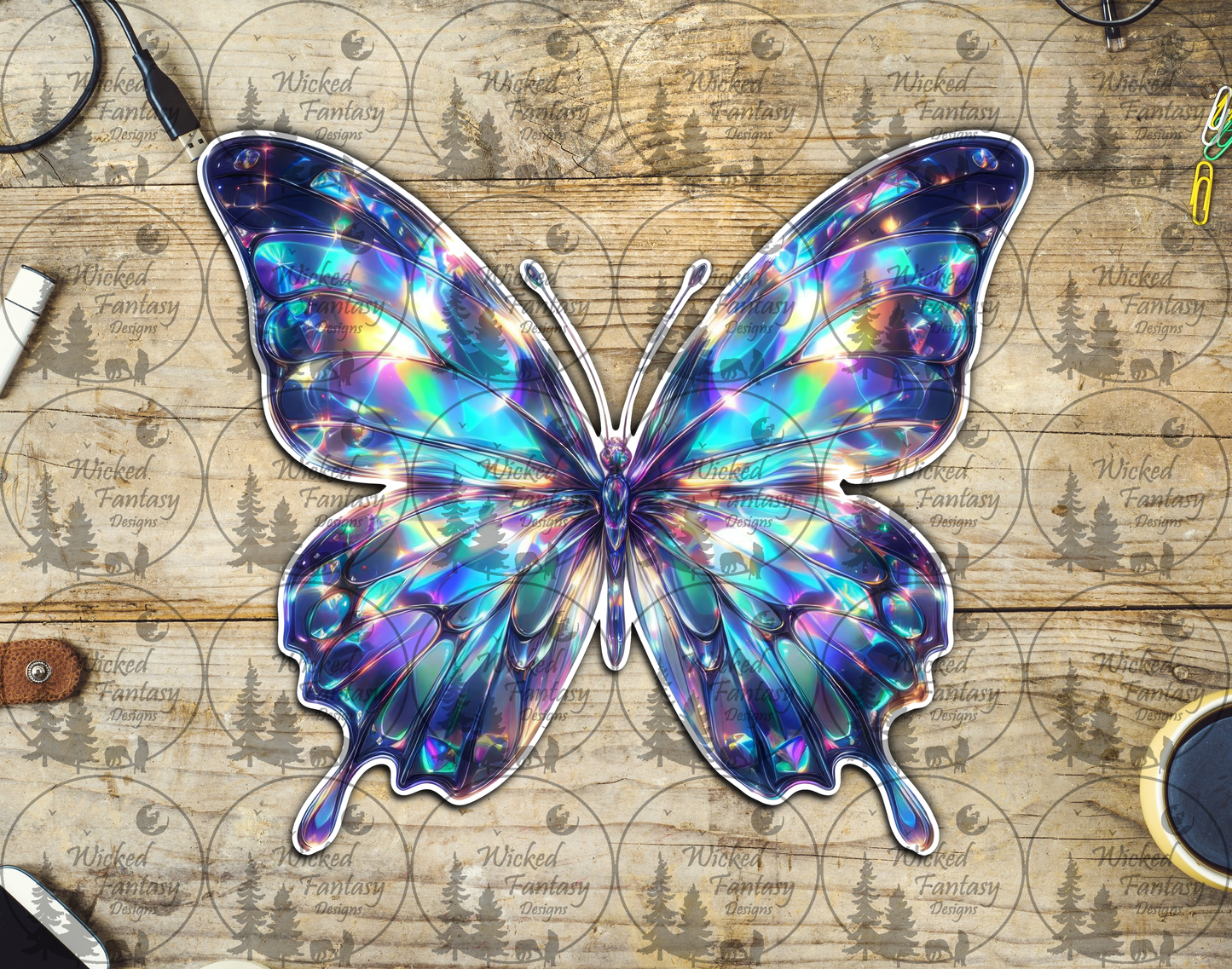 UVDTF Prism Wing Butterfly