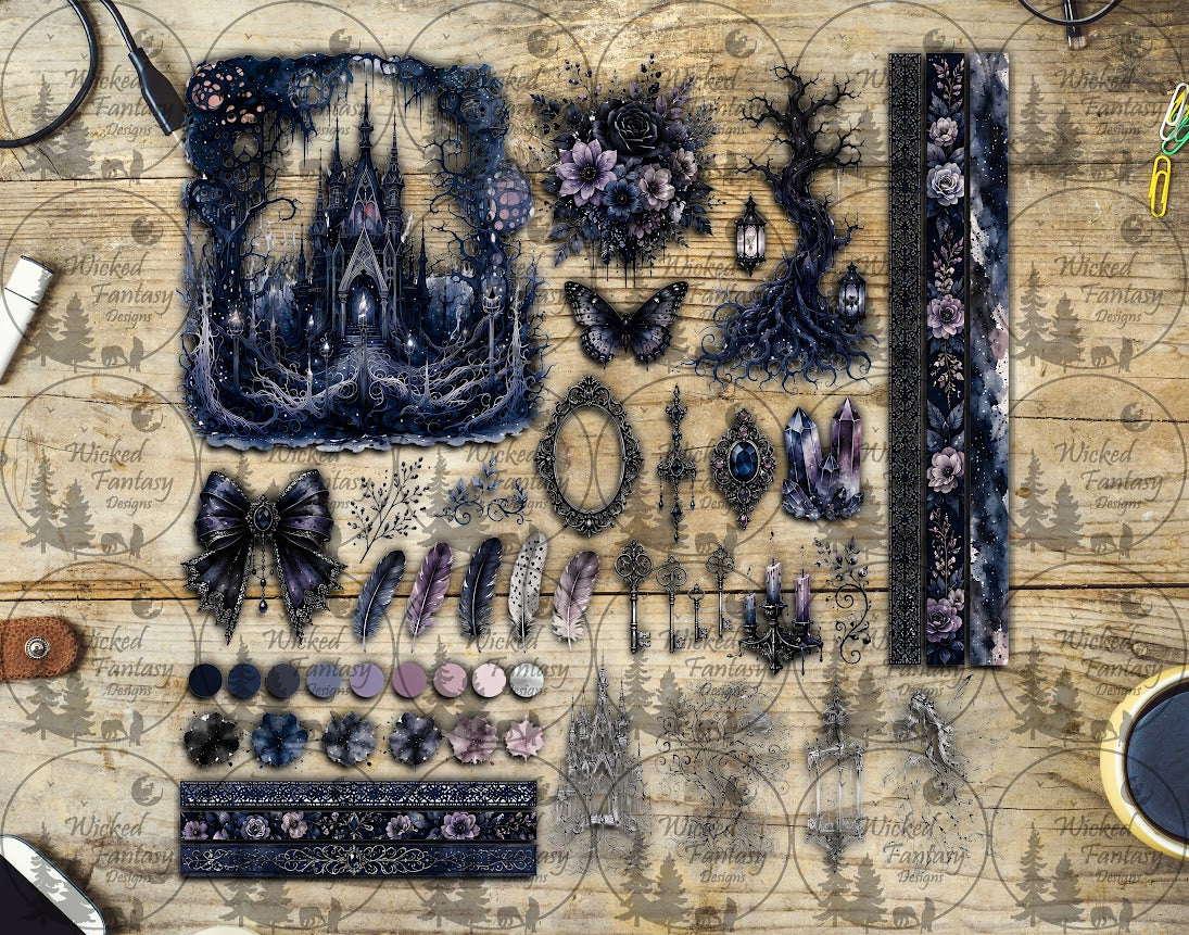 UVDTF Dark Castle Element Sheet