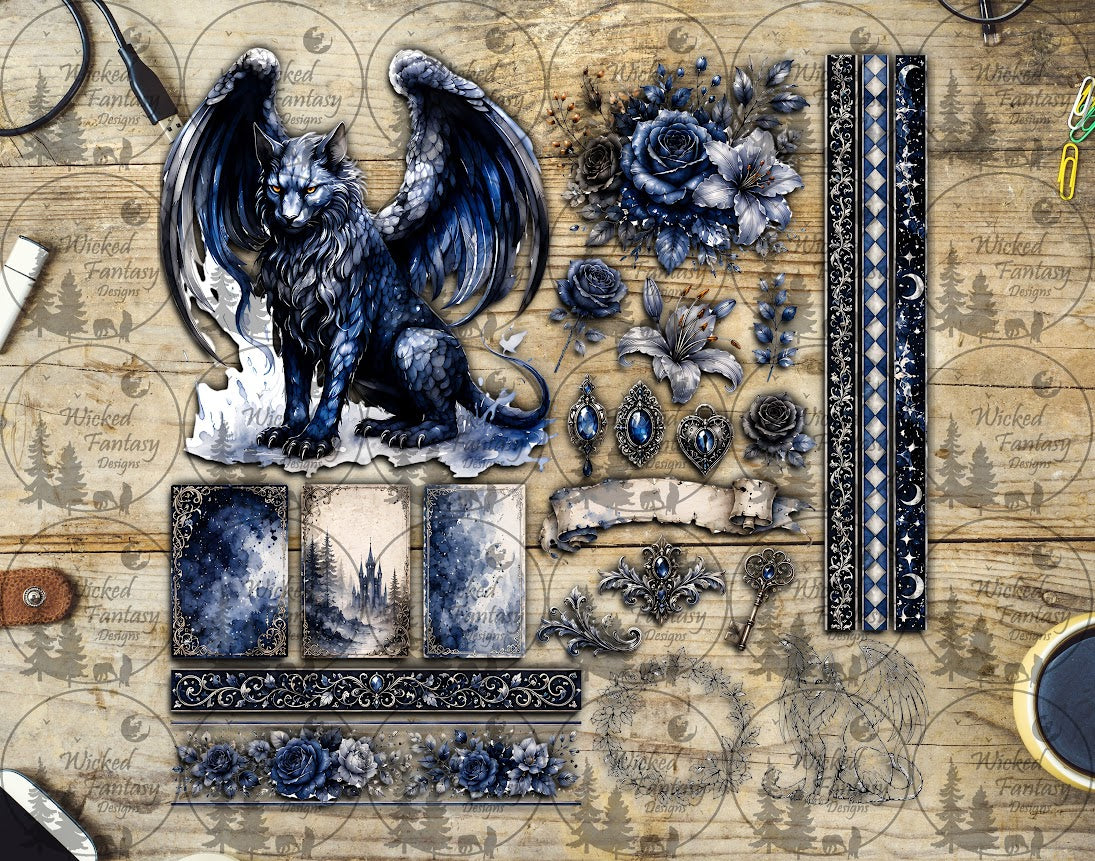 UVDTF Blue Griffin Element Sheet