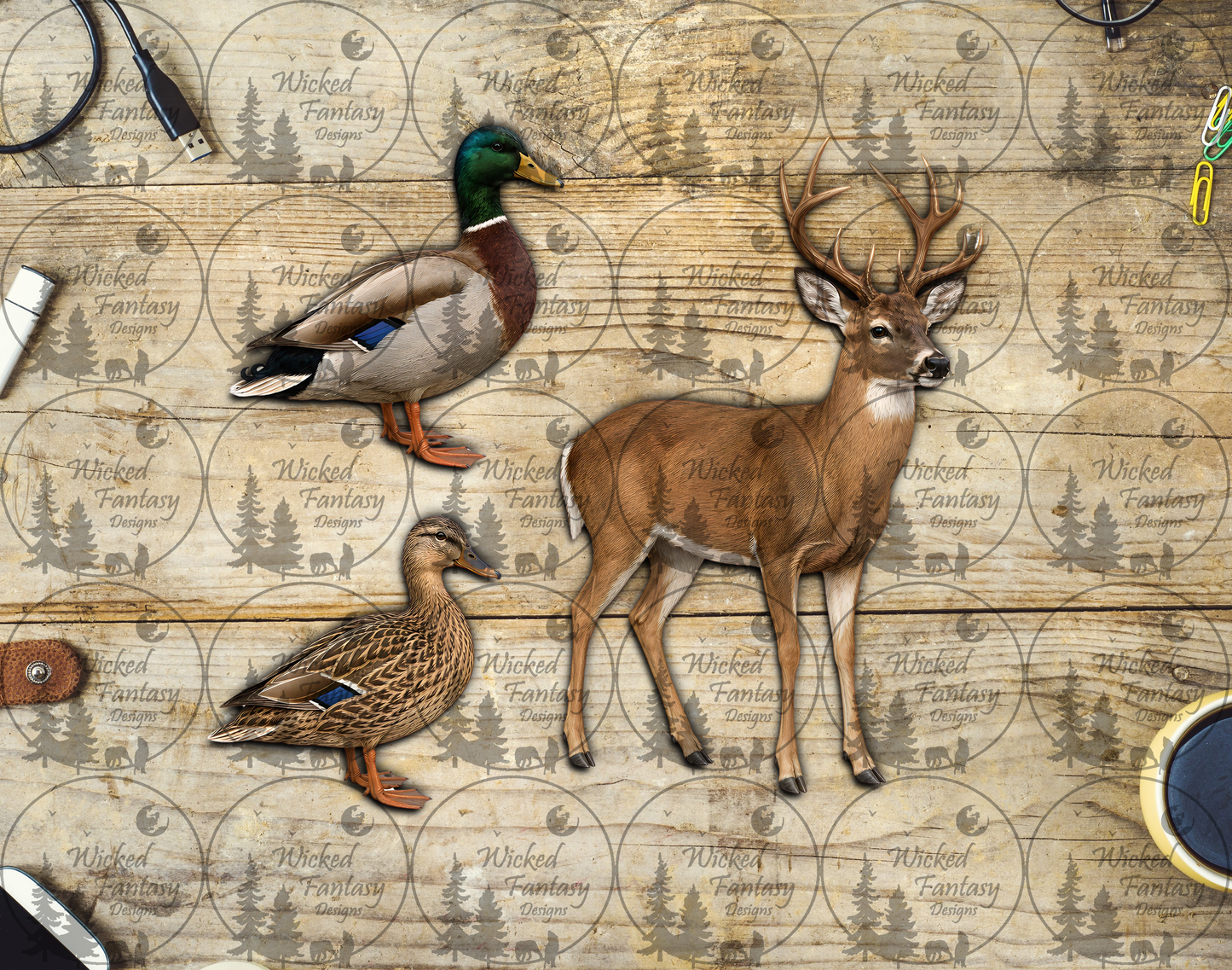 UVDTF Bucks and Ducks