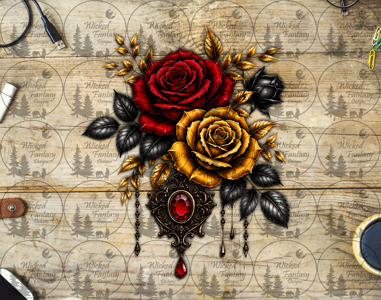 UVDTF Baroque Rose Jewel
