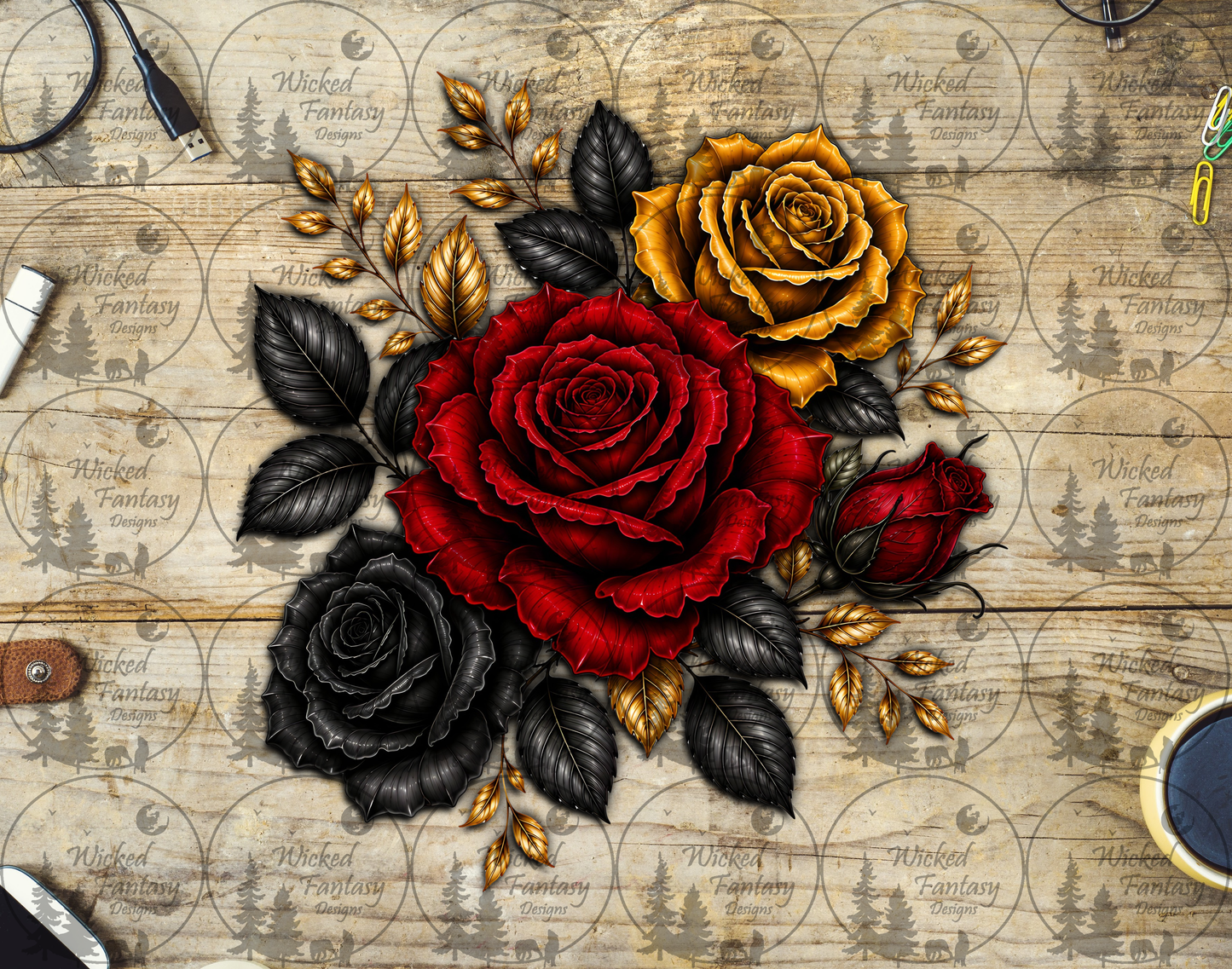 UVDTF Baroque Roses