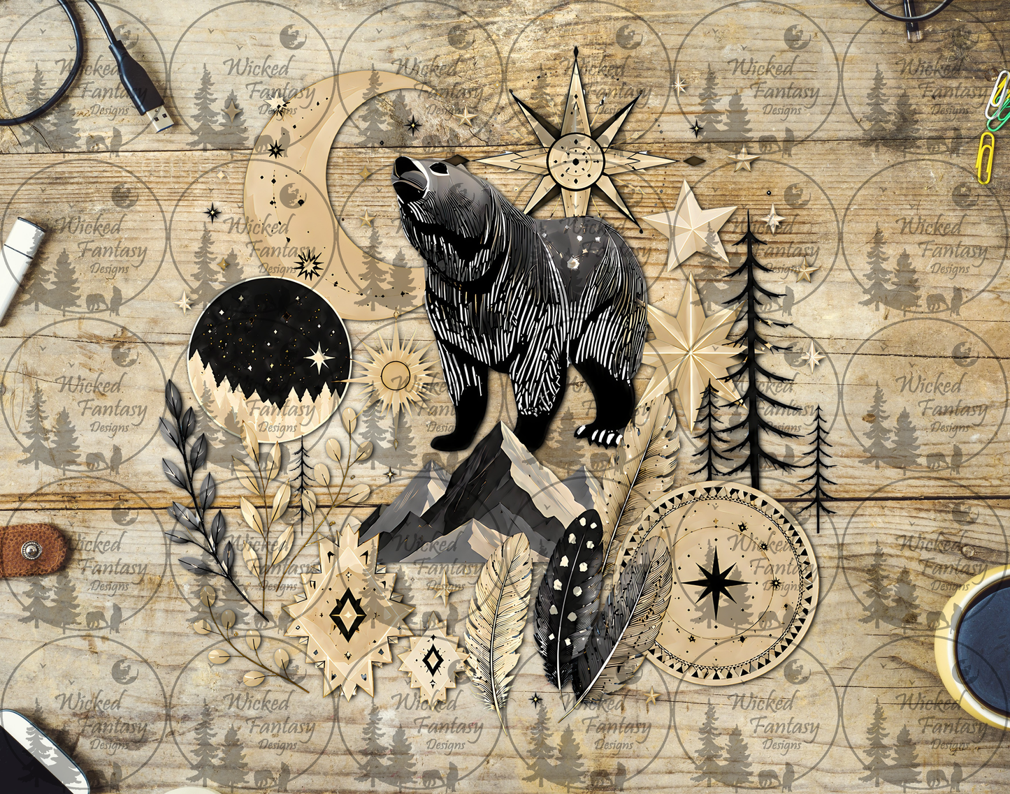 UVDTF Bear and Aztec Mountain