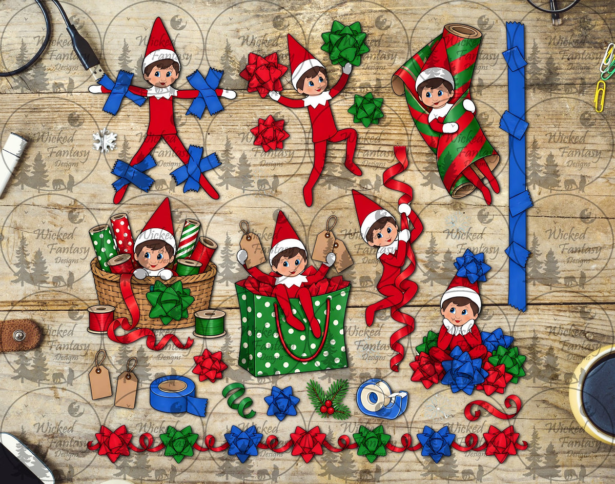UVDTF Mischievous Elves Element Sheet