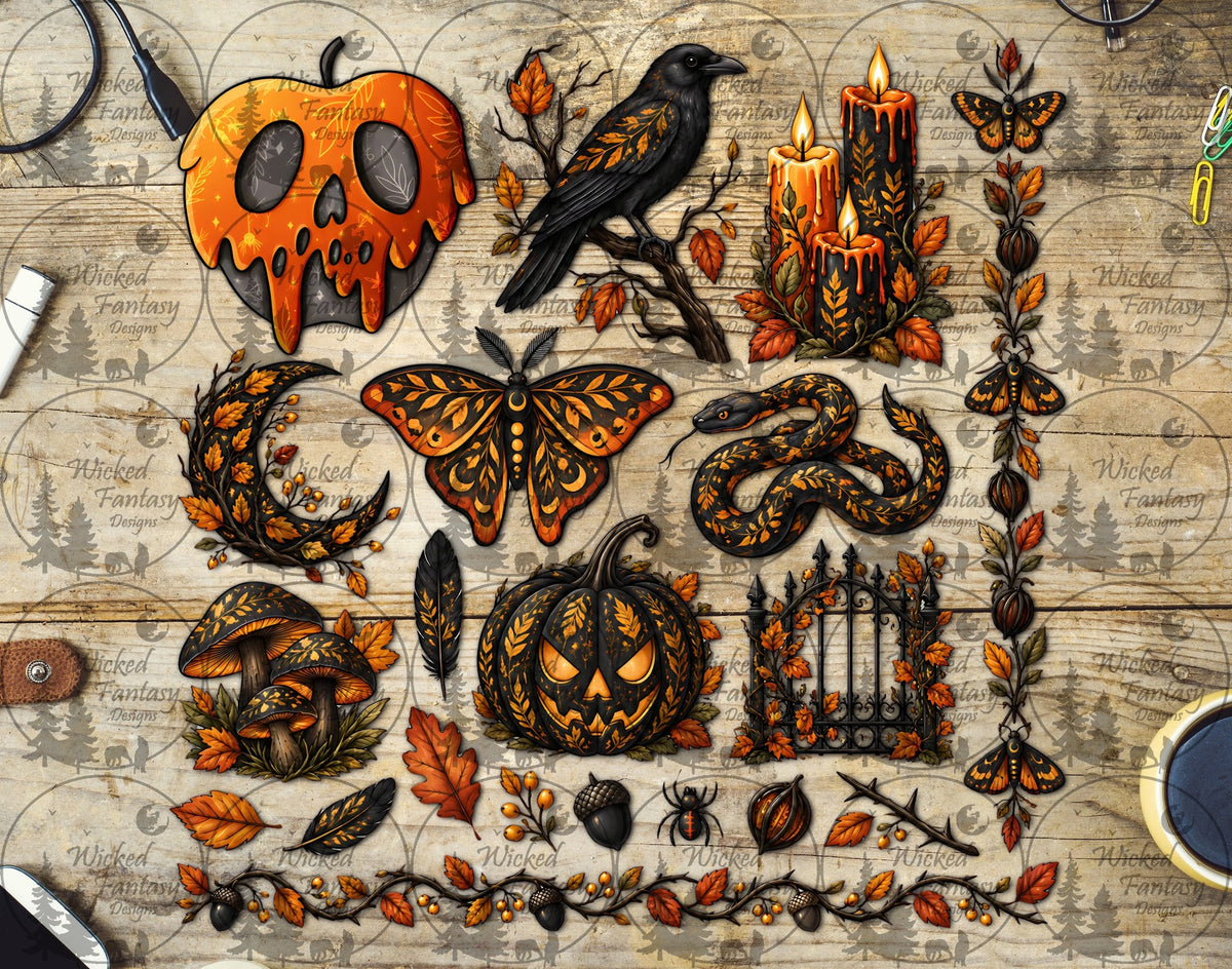 UVDTF Rust Witchy Forest Element Sheet