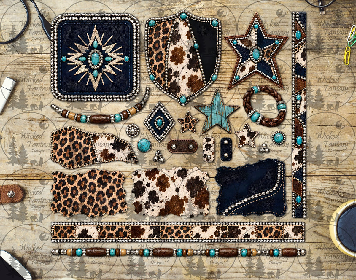 UVDTF Patches and Beads Element Sheet