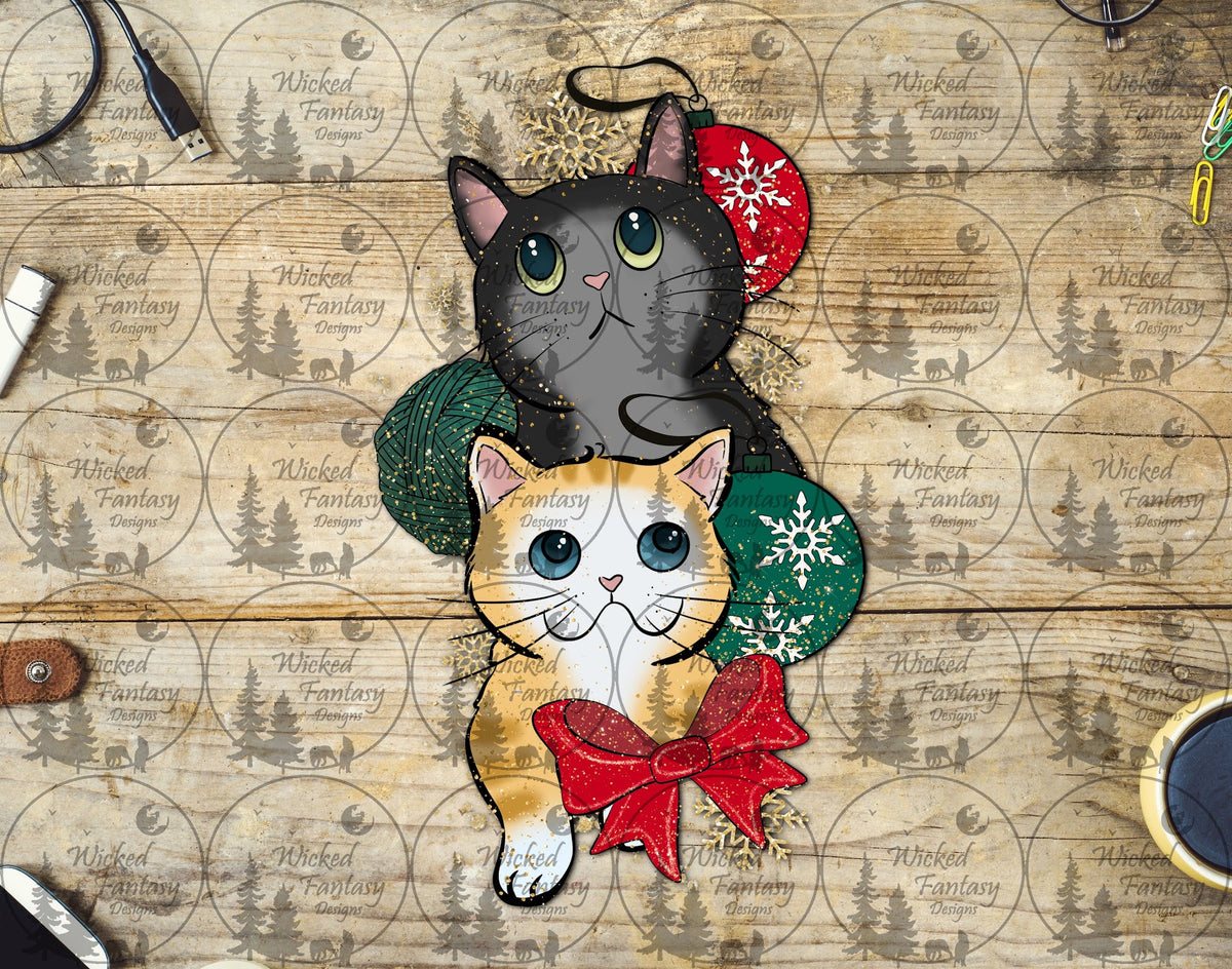 UVDTF Christmas Cats