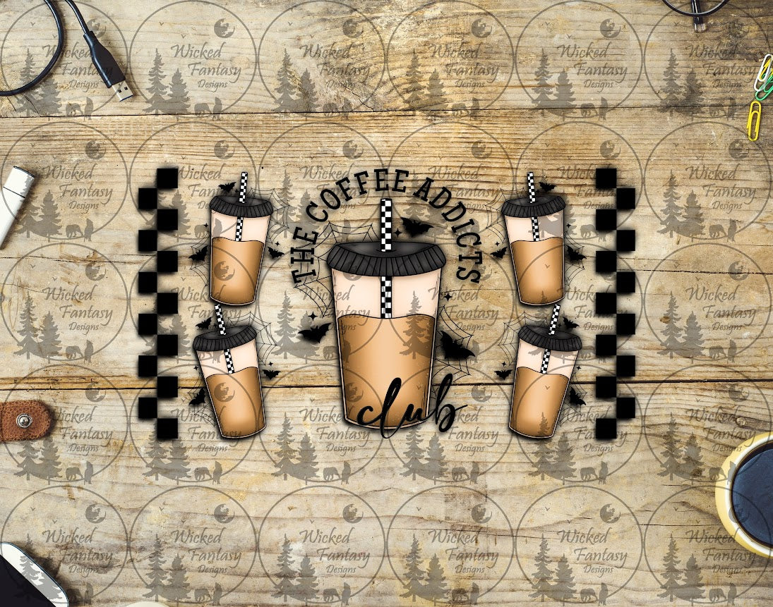 UVDTF The Coffee Addicts Club 16oz 40oz