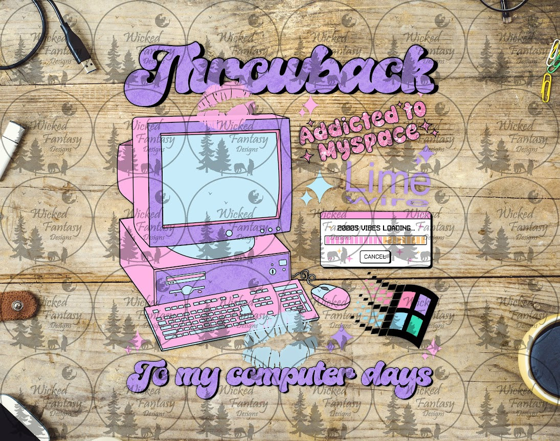 UVDTF Throwback to My Computer Days