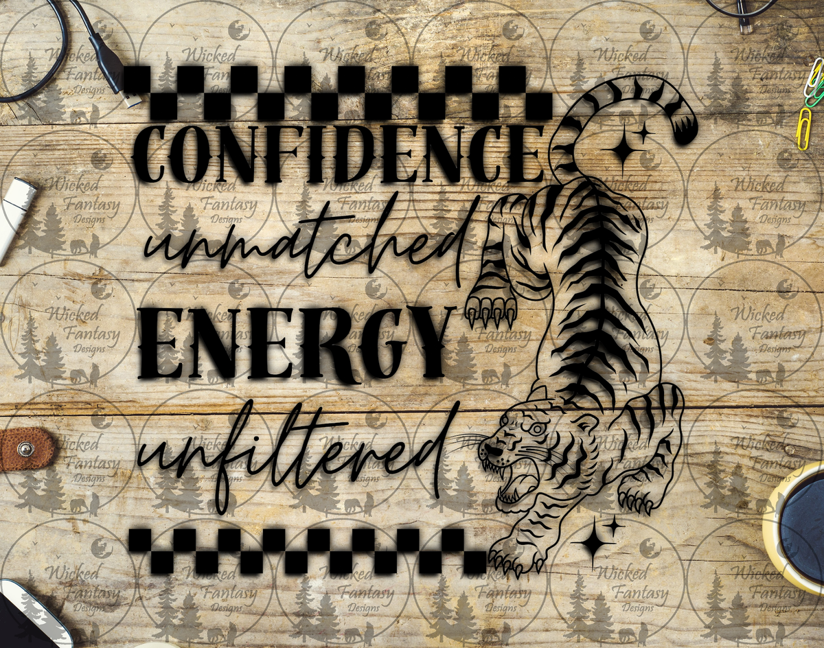 UVDTF Confidence Unmatched Energy Unfiltered