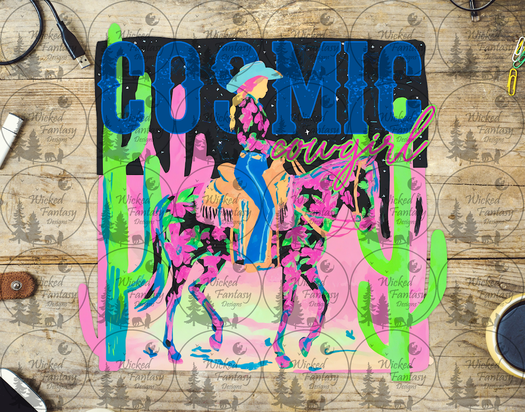 UVDTF Cosmic Cowgirl – Wicked Fantasy Designs