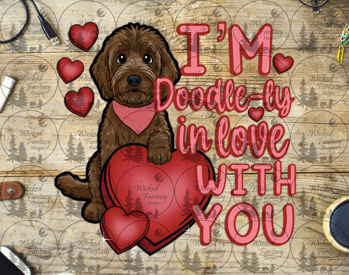 UVDTF I'm Doodle-ly in Love with You Chocolate