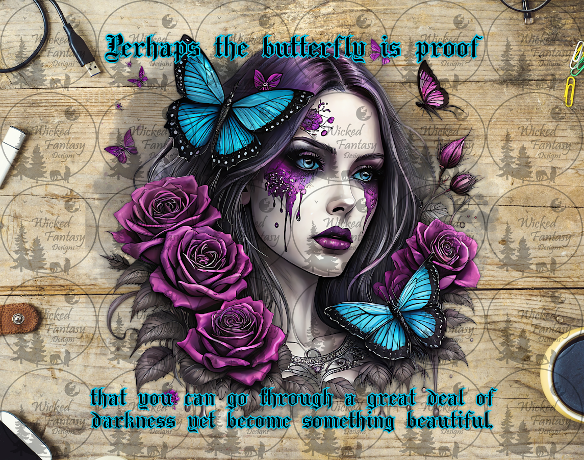 UVDTF Perhaps the Butterfly is Proof