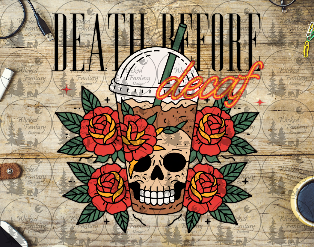 UVDTF Death Before Decaf