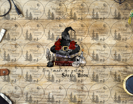 UVDTF Don't Make Me Get My Spell Book
