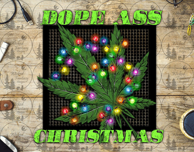 UVDTF Dope Christmas