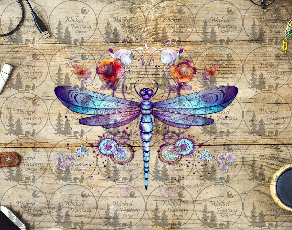 UVDTF Purple Dragonfly