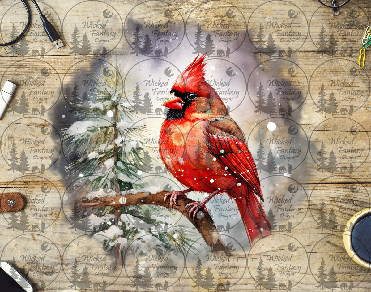 UVDTF Snowy Cardinal