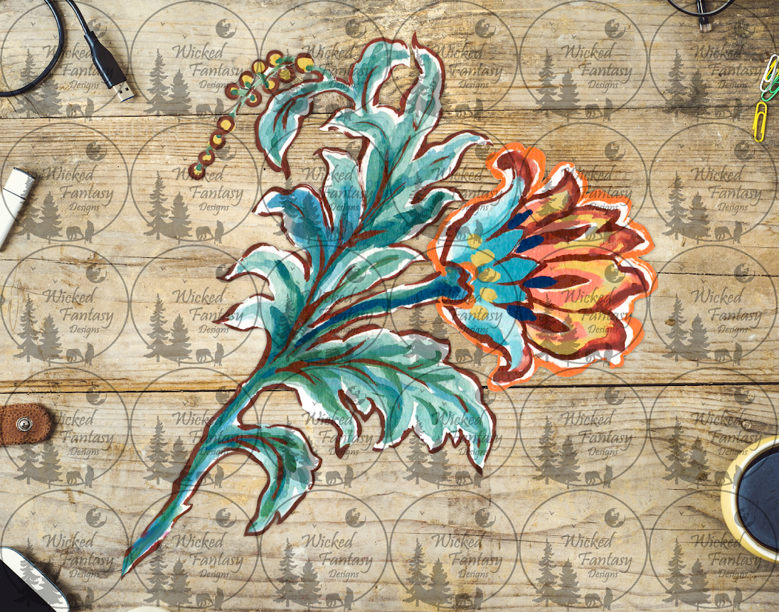 UVDTF Folk Art Bloom