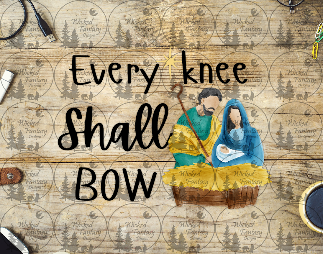 UVDTF Every Knee Shall Bow