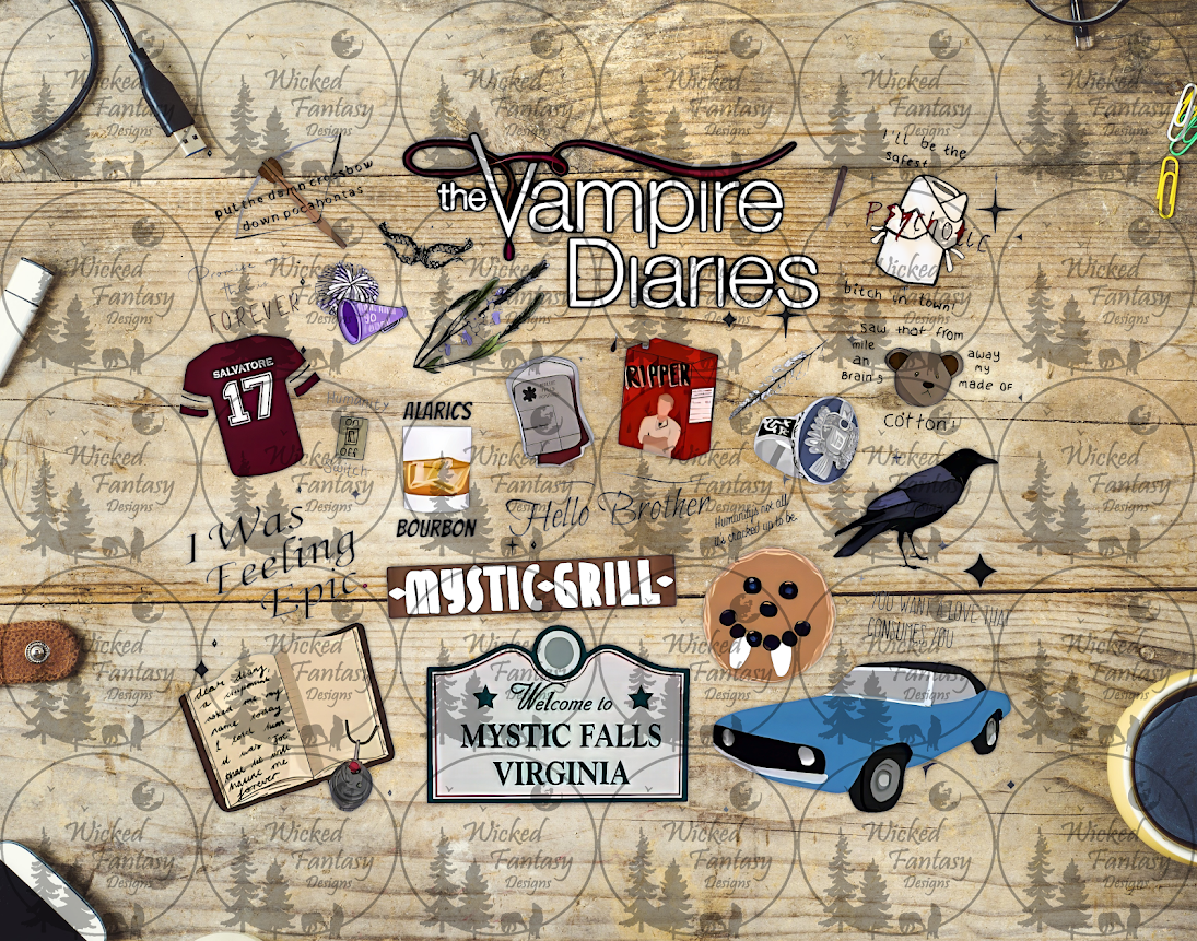 UVDTF Vampire Collage 20oz 30oz 10"x10"