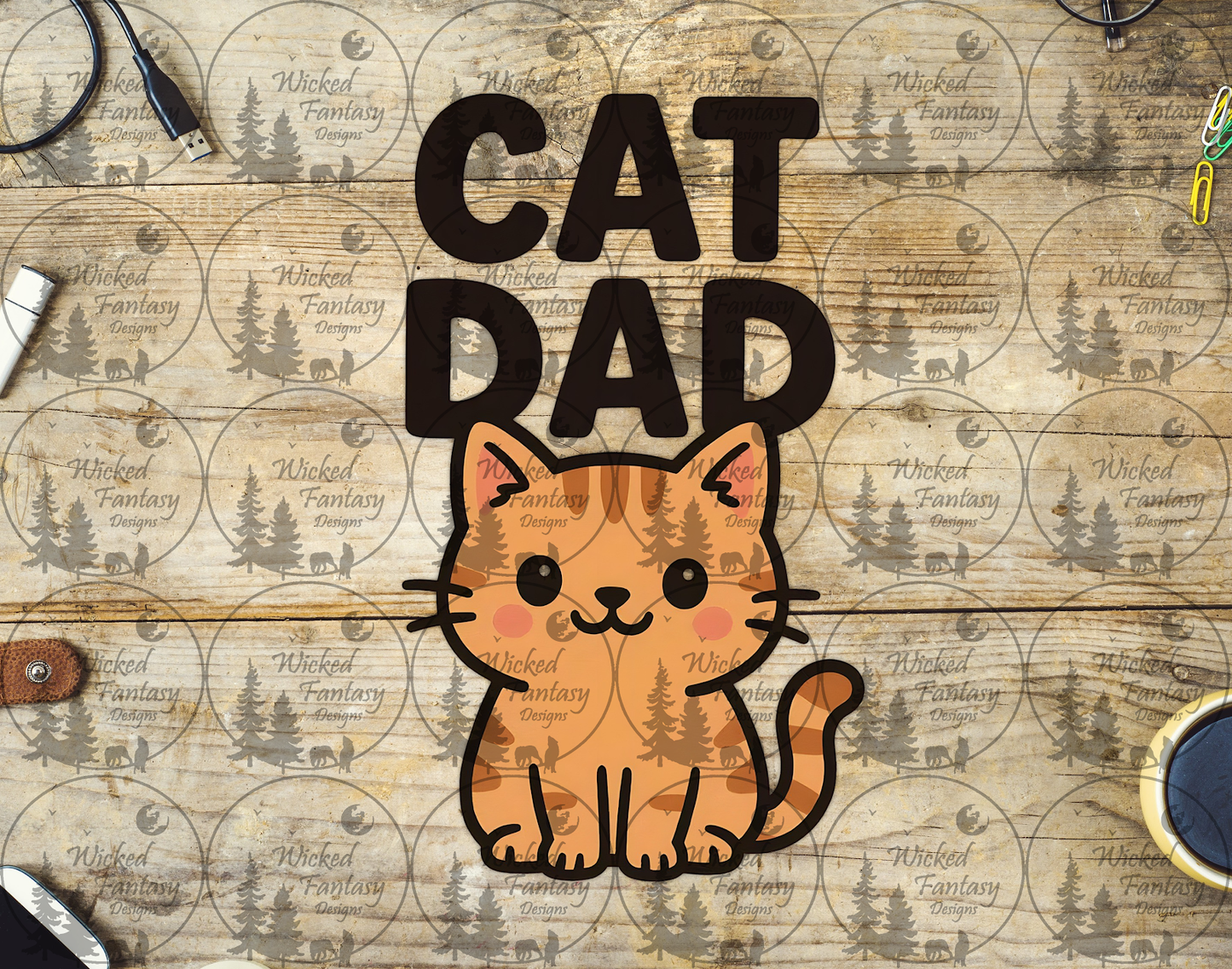 UVDTF Cat Dad