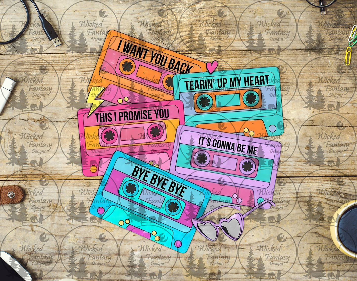 UVDTF 90s Cassettes