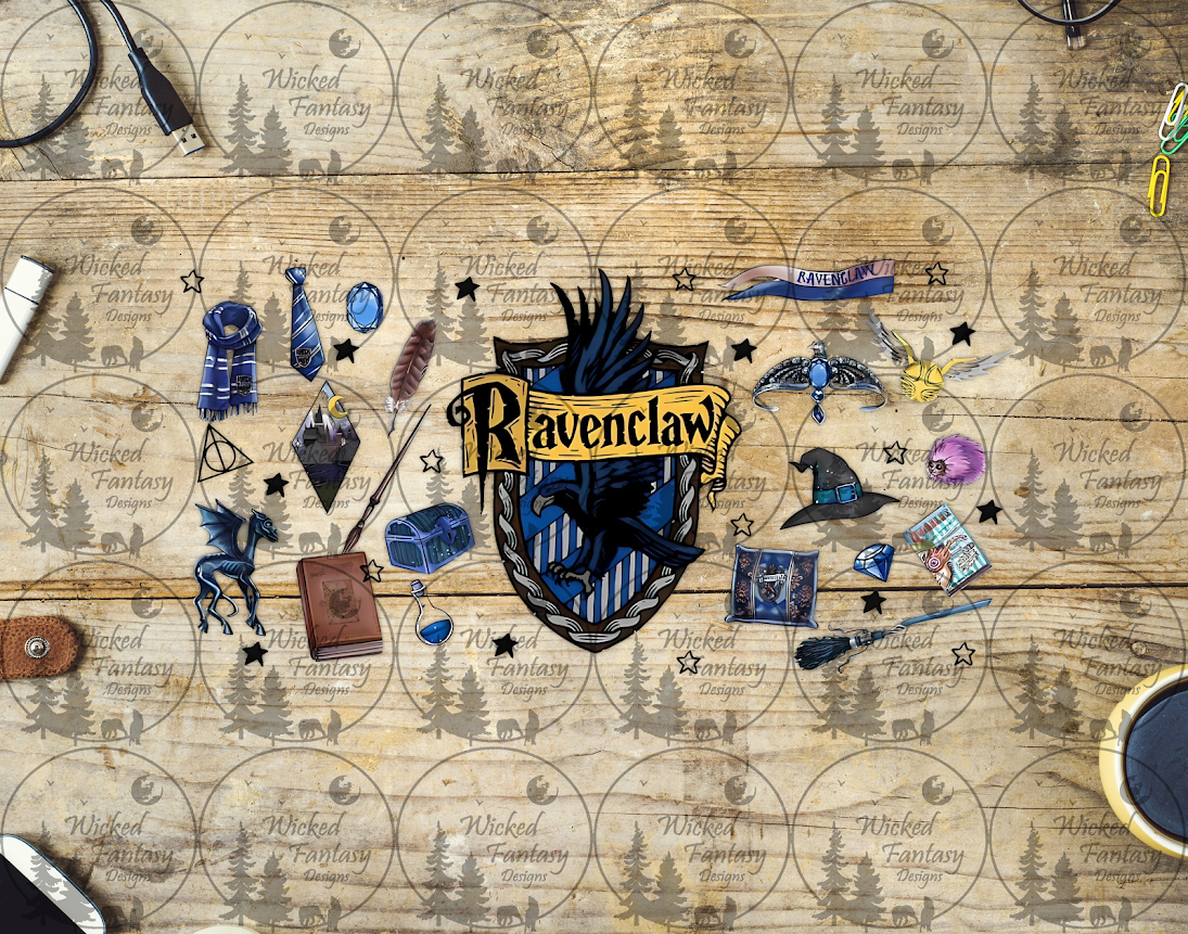 UVDTF Wizard Ravenclaw 16oz 40oz
