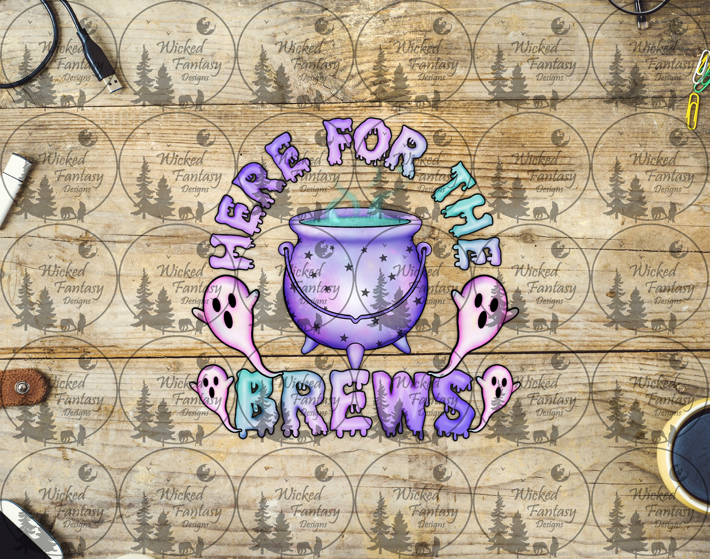 UVDTF Here For the Brews Pastel Ghosts