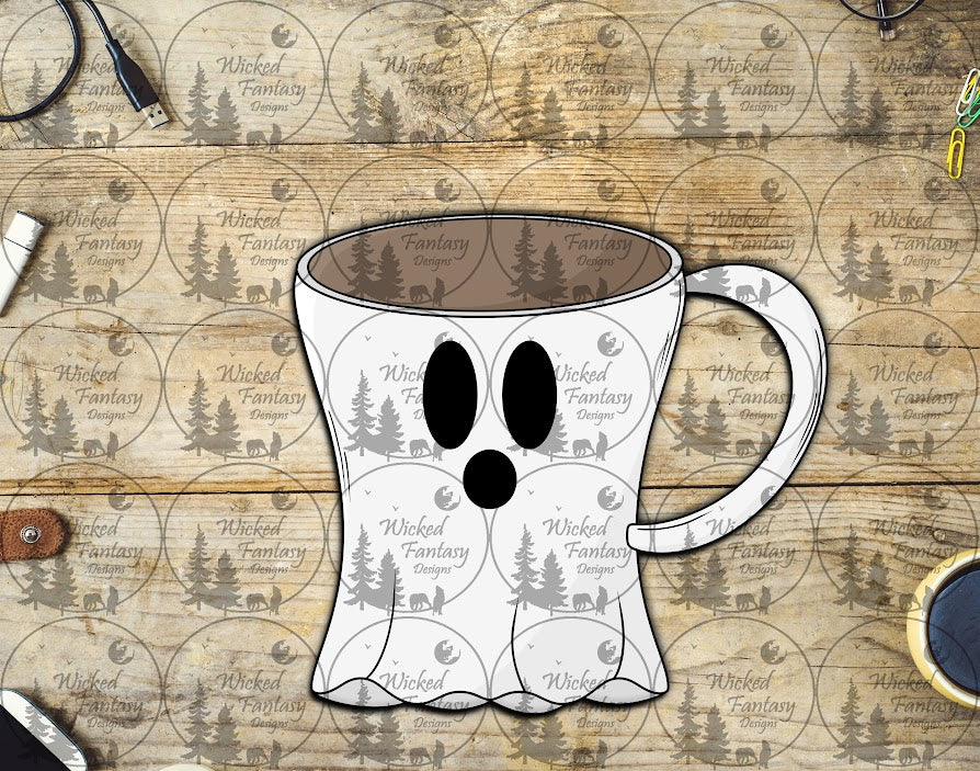 UVDTF White Ghost Cup