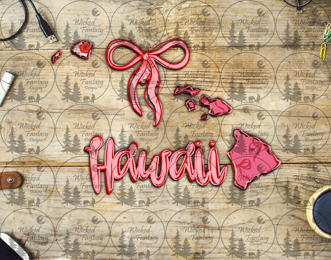 UVDTF Coquette States Hawaii